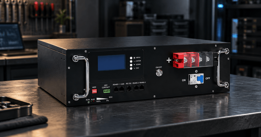 LiFePO4 battery form factors for energy storage — rack-mount, wall-mount, wheeled and drop-in
